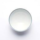 紀の川 4寸飯碗 青