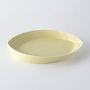 リーヴズ ディナープレート イエロー