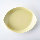 リーヴズ ディナープレート イエロー