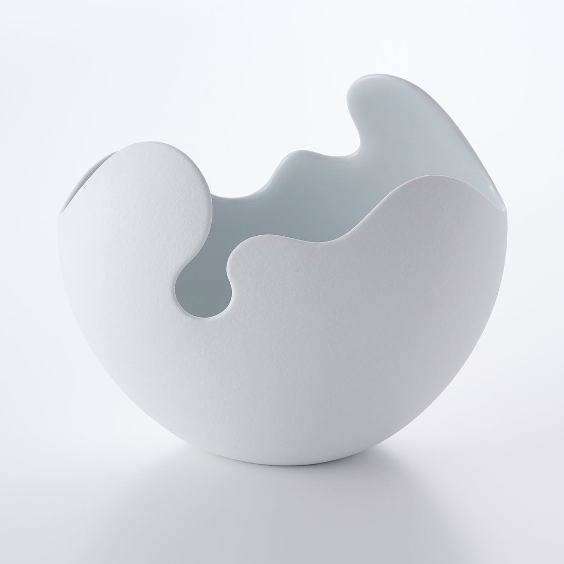 ライフシェルズ 花器(LL) 花立て付 | 白山陶器直営オンラインストア