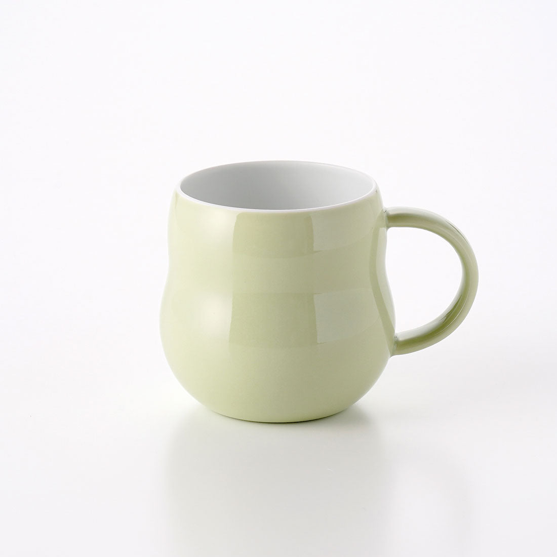 マスターズ　マグカップ　グリーン SCS-S03マグ 320ml モスグリーン×イエロー｜和食器通販｜織部