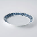 ロンド プレート(L) ブルー