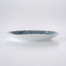 ロンド プレート(L) ブルー