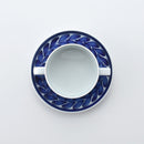 ルリ木の葉 スープボール&ソーサー