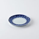 ルリ木の葉 スープボール&ソーサー