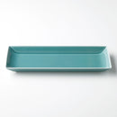 SHIHOU 長角盛付皿 青磁