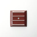 SHIHOU 取皿 鉄赤