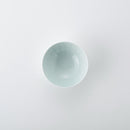 しのぎ 4寸飯碗 青白釉