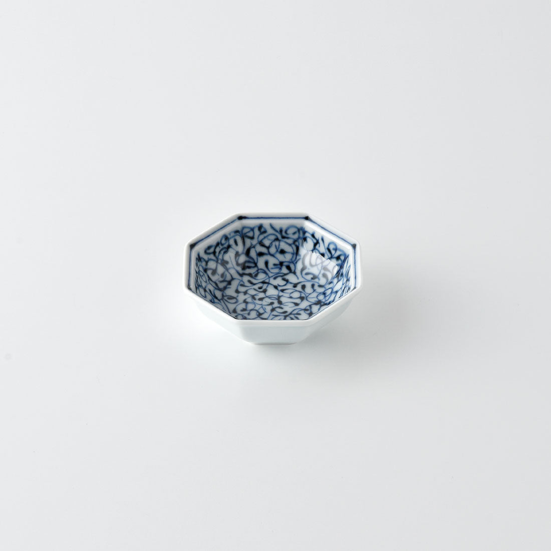 金彩地呉須唐草八寸皿（京焼 岩華） – 京の逸品物語