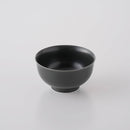すわん 汁碗(中) チャコールグレイマット