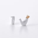 TOTTO とり型ようじ立て 白マット