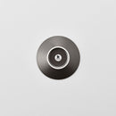 陶茶托(小) 錆巻