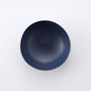 うず潮 菓子鉢 青