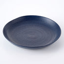 うず潮 大盛皿 青