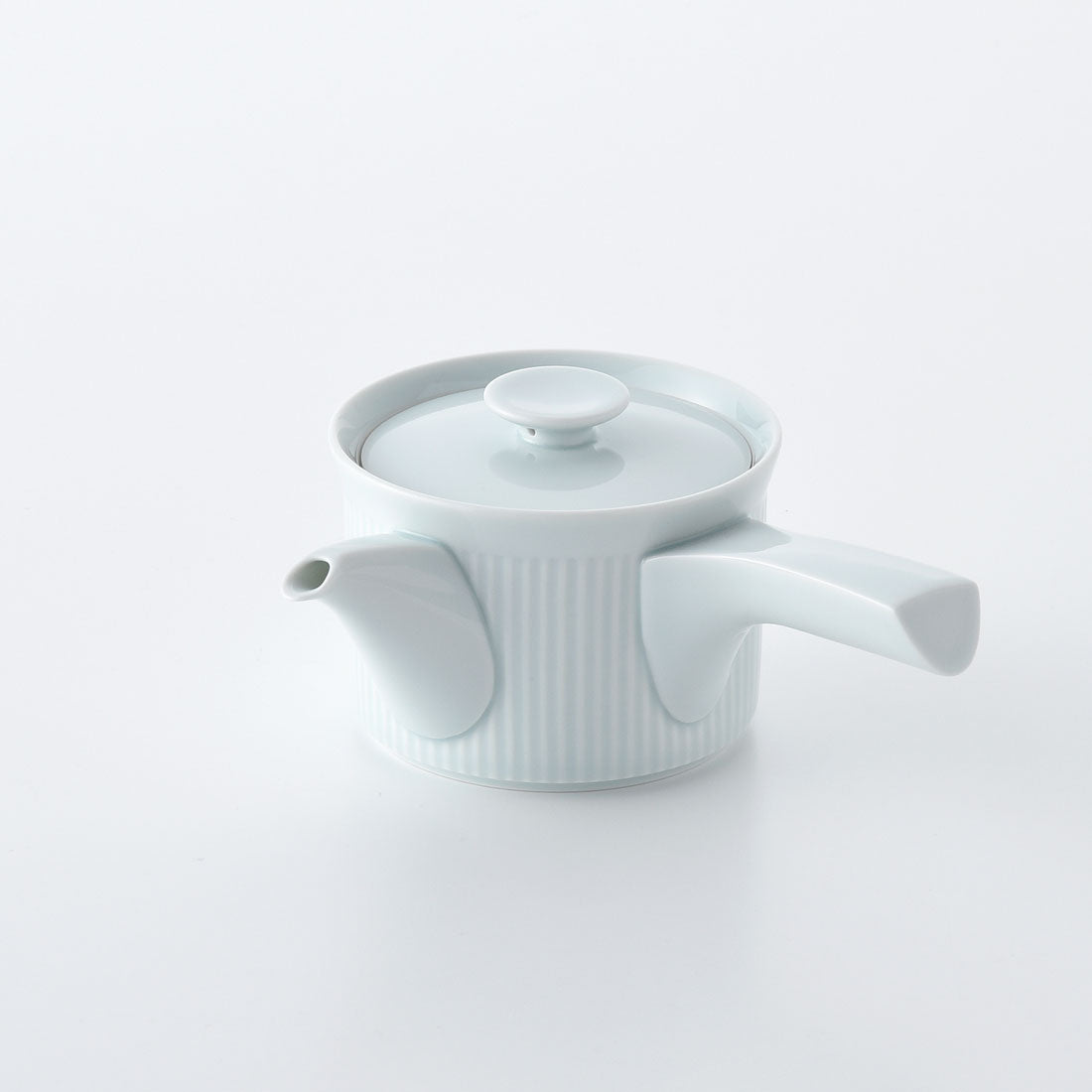 よしず彫 急須 青白釉 | 白山陶器直営オンラインストア