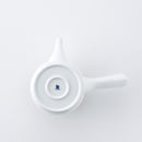 よしず彫 急須 白磁