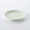 よしず彫 菜皿 黄磁釉