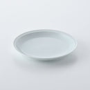 よしず彫 菜皿 青白釉