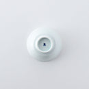 よしず彫 飯碗 青白釉