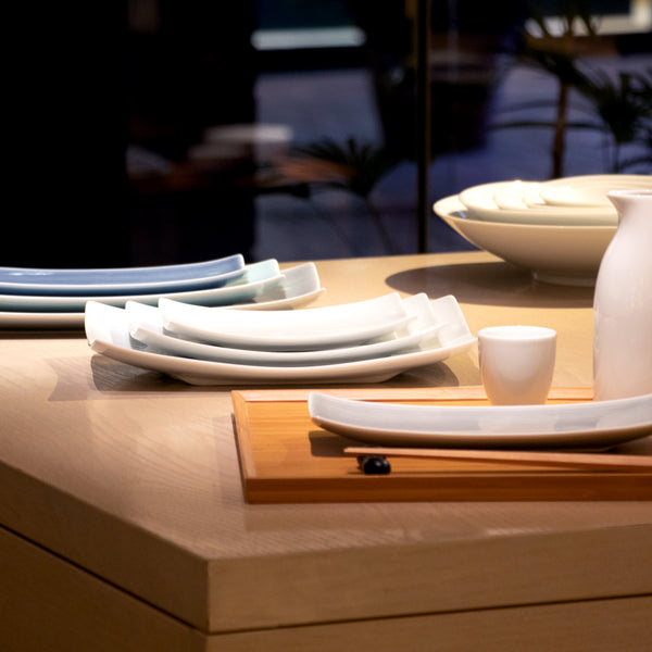 ⬛高級レストラン・ホテル・ディスプレイ【ダブル♦メイン皿２種類２組計４皿】 ⬛高級レストラン・ホテル・ディスプレイ【ダブル♢メイン皿2種類2組