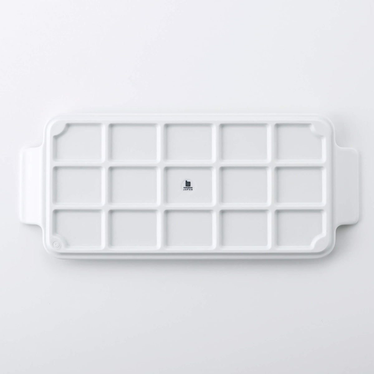 AMUSE サービングトレイ(L) 白マット | 白山陶器直営オンラインストア