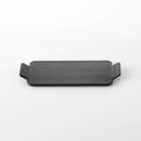 AMUSE サービングトレイ(S) チャコールグレイマット