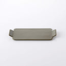 AMUSE サービングトレイ(S) カーキグリーンマット