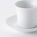ビアンコ コーヒーカップ&ソーサー 白磁