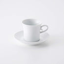 ビアンコ コーヒーカップ&ソーサー 白磁