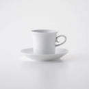 ビアンコ コーヒーカップ&ソーサー 白磁
