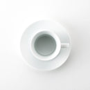 ビアンコ コーヒーカップ&ソーサー 白磁
