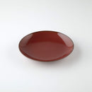 クラシック ケーキ皿 鉄赤