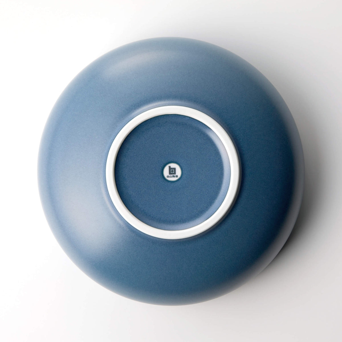 クラシック 菓子鉢 オールドブルーマット | 白山陶器直営オンラインストア