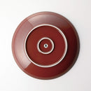 クラシック 多用皿 鉄赤