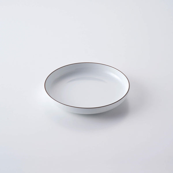 DAYS 18cm深皿 白マット | 白山陶器直営オンラインストア