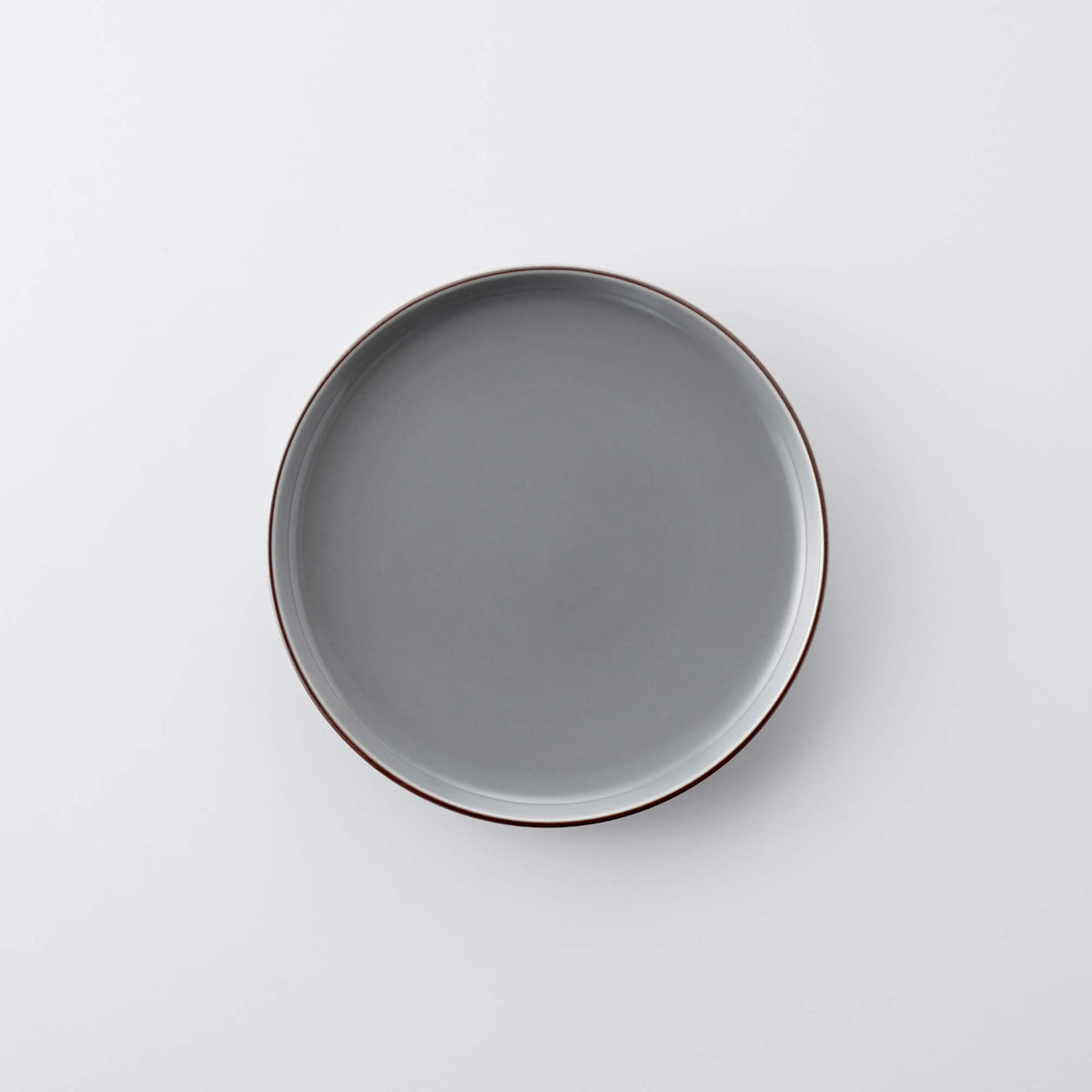 DAYS 18cmプレート ストーングレイマット | 白山陶器直営オンラインストア