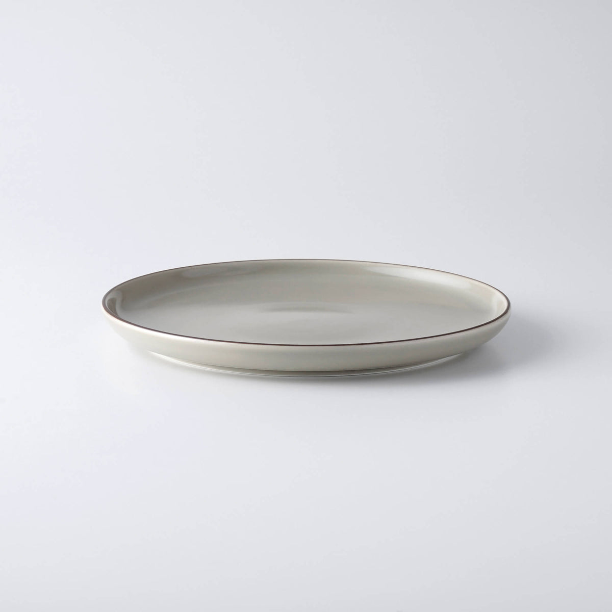 DAYS 24cmプレート サンドグリーンマット | 白山陶器直営オンラインストア