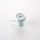 フラスコ しょうゆさし 青白釉