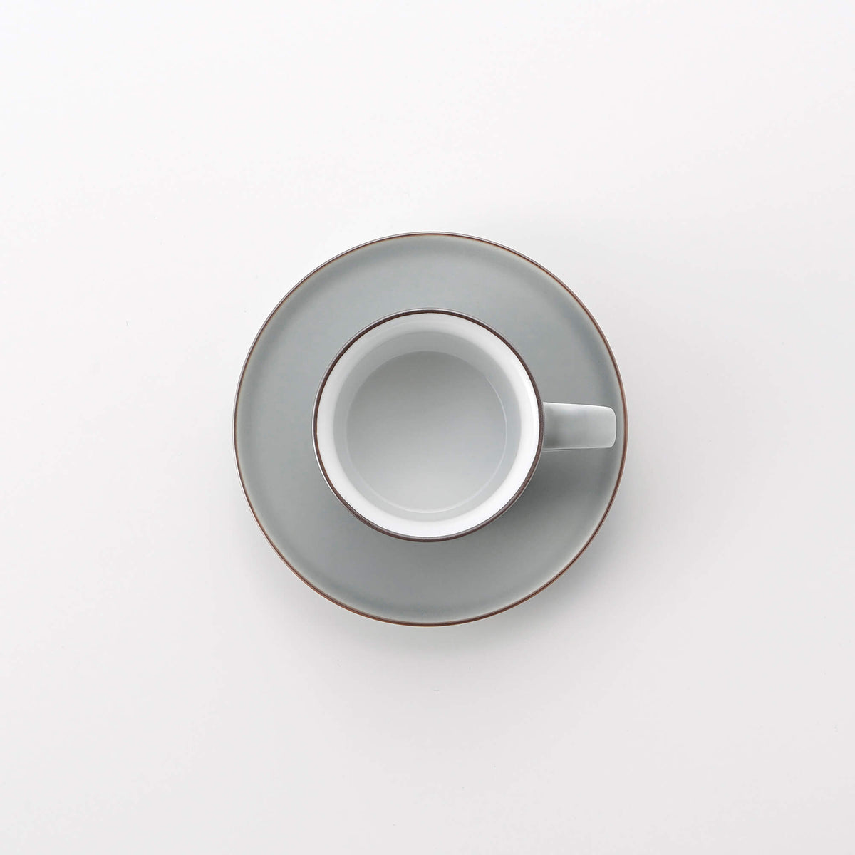 ONEST デミタスカップ&ソーサー グレイマット | 白山陶器直営