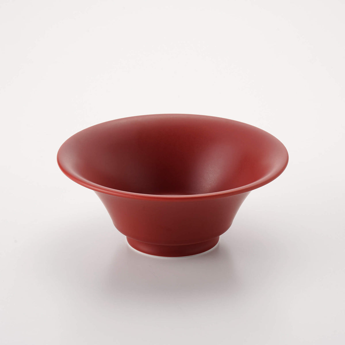 赤色陶器ボウル RAMENBOWL ラーメンボウル SORI カーマインマット｜ 白山陶器直営