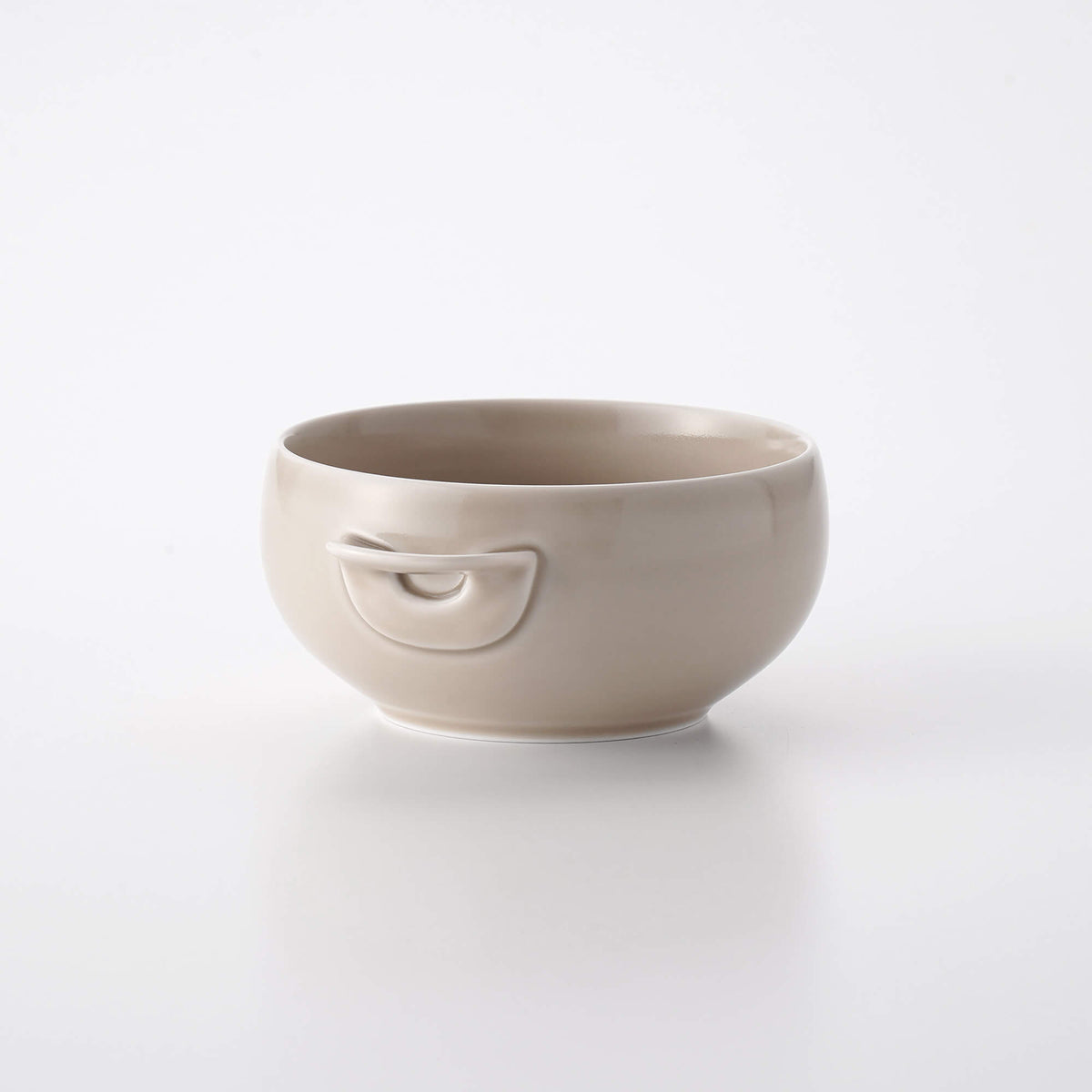 T型スープボウル サンドベージュマット | 白山陶器直営オンラインストア