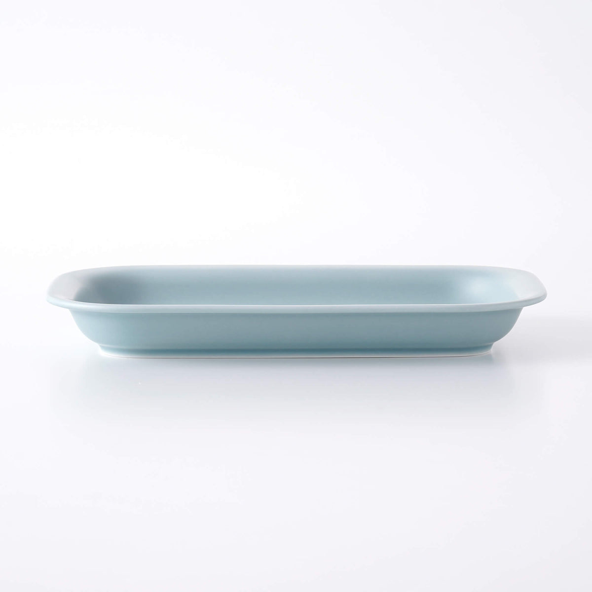 TINT スナックトレイ みずいろマット | 白山陶器直営オンラインストア