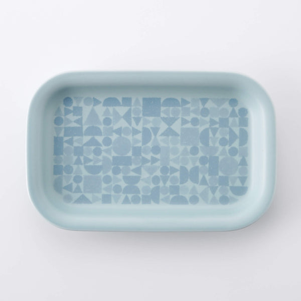 フルーテッドシグネチャー　トレイ　プレート3枚　まとめ ☆トレイ型プレート（ラージ） Fiocchi（2枚セット） | Blanc