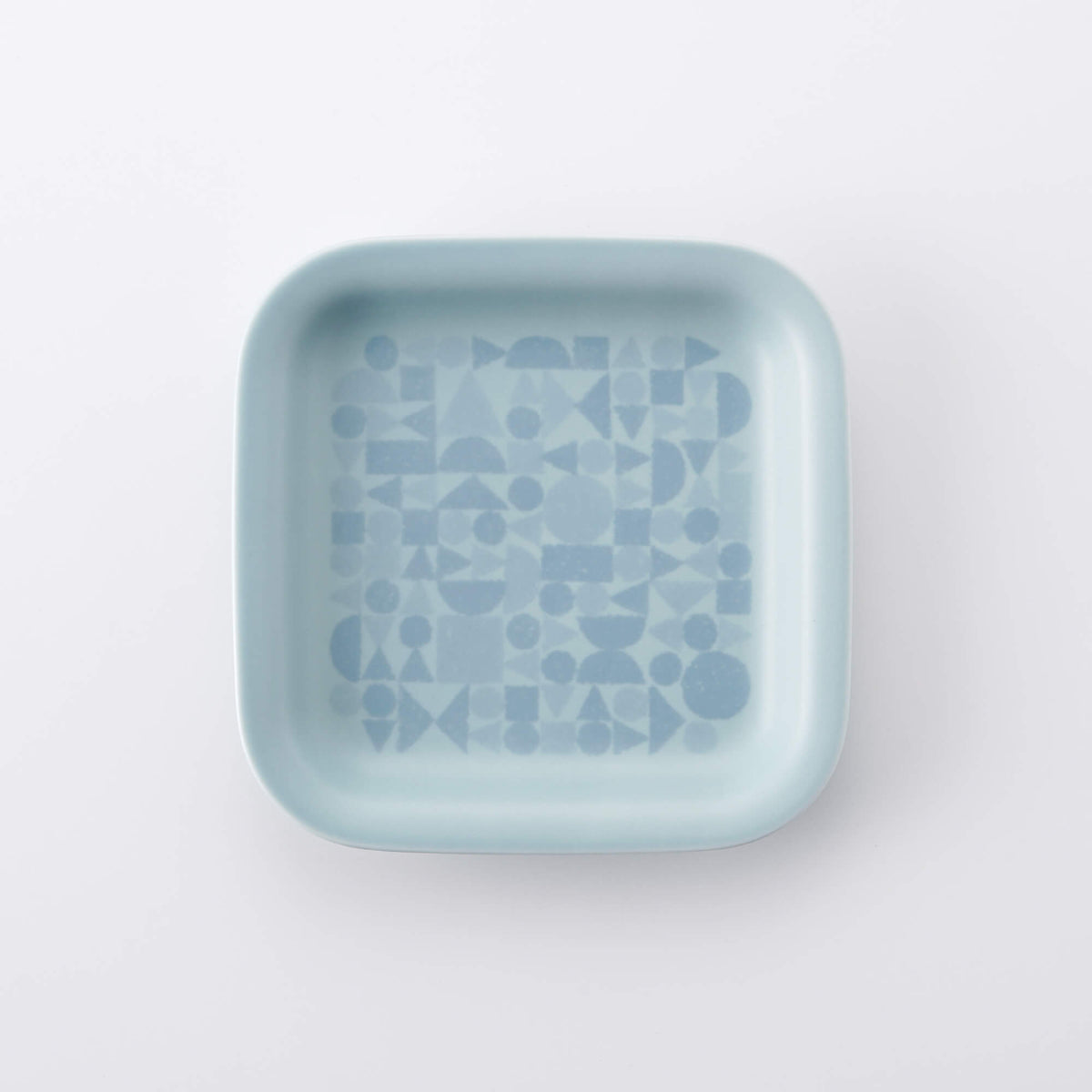 TINT スクエアトレイ みずいろマット | 白山陶器直営オンラインストア