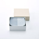 【ギフト】重ね縞 反角中皿 2点セット