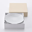 【ギフト】ともえ 多用浅鉢 白磁 2点セット