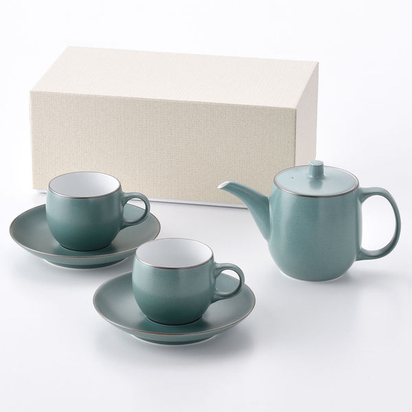 ギフト】クラシック ティーセット グリーンマット | 白山陶器直営
