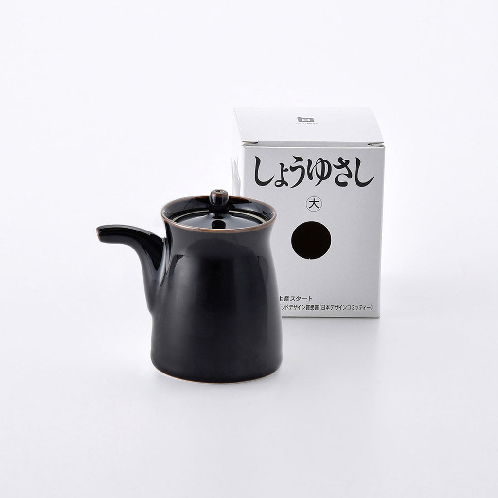 G型しょうゆさし(大) 天目 | 白山陶器直営オンラインストア