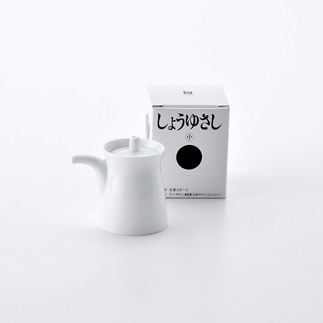 G型しょうゆさし(小) 白磁 | 白山陶器直営オンラインストア