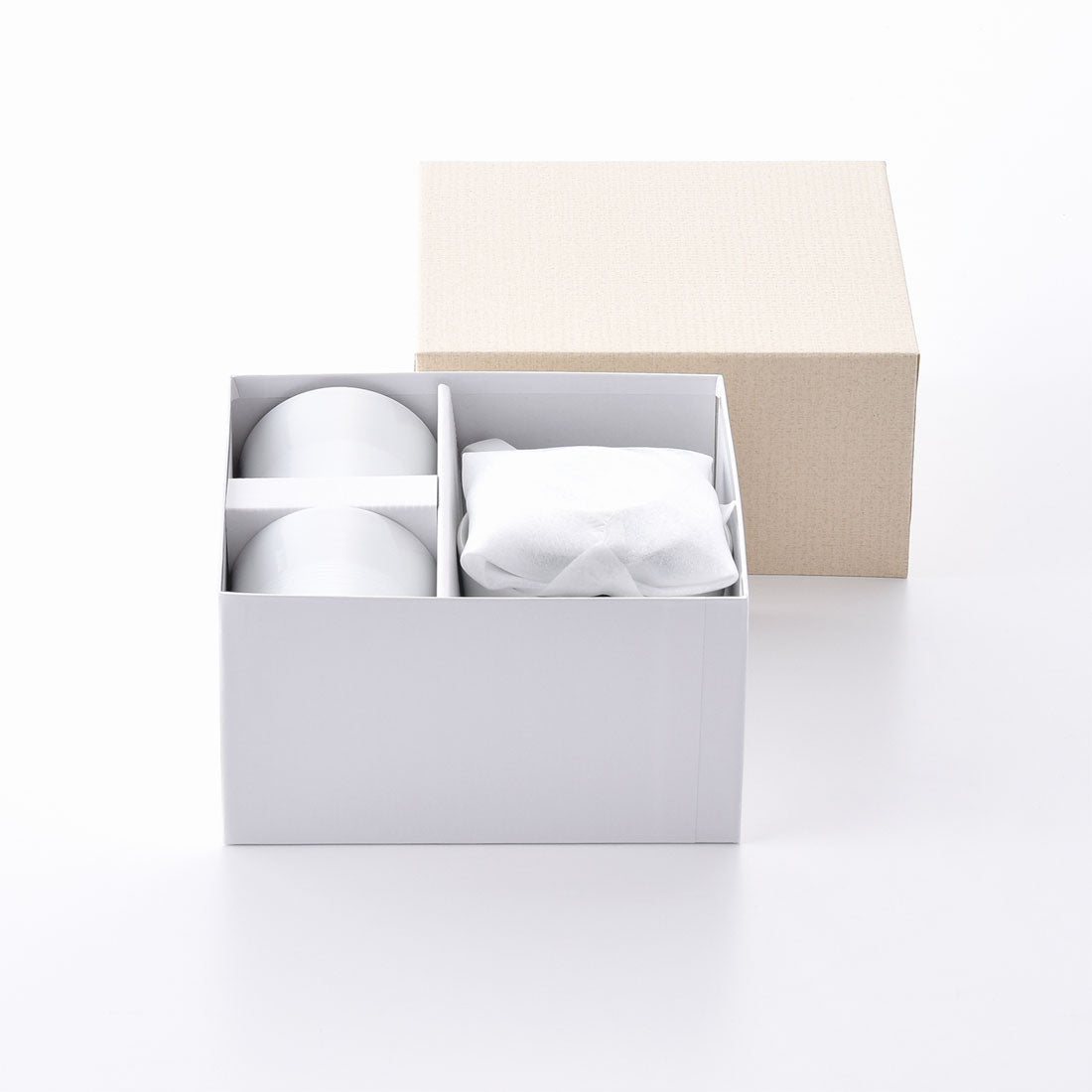 ギフト】ミストホワイト ティーセットA | 白山陶器直営オンラインストア